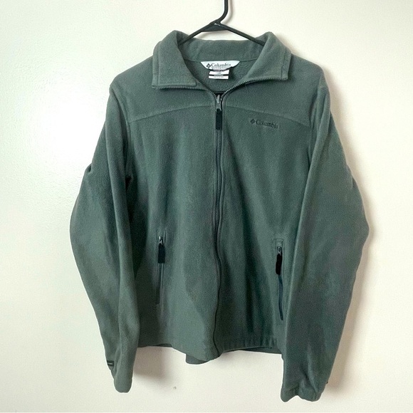Columbia Youth Interchange 2-Way Full Zip Sweatshirt – Gray Size 18/20 - Picture 1 of 9